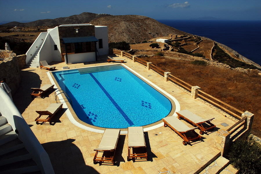 Anemousa Hotel Folégandros Esterno foto