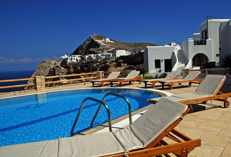 Anemousa Hotel Folégandros Esterno foto